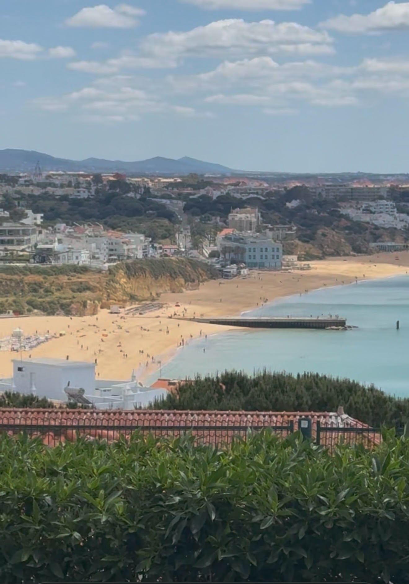Sea view towards Fishermen’s Beach from the apartment
