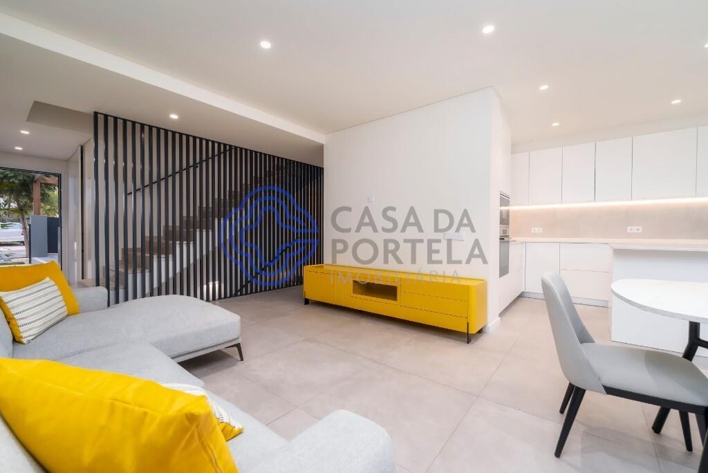 Sala e cozinha em open space