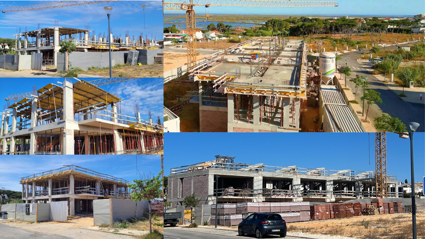 Evolução da construção