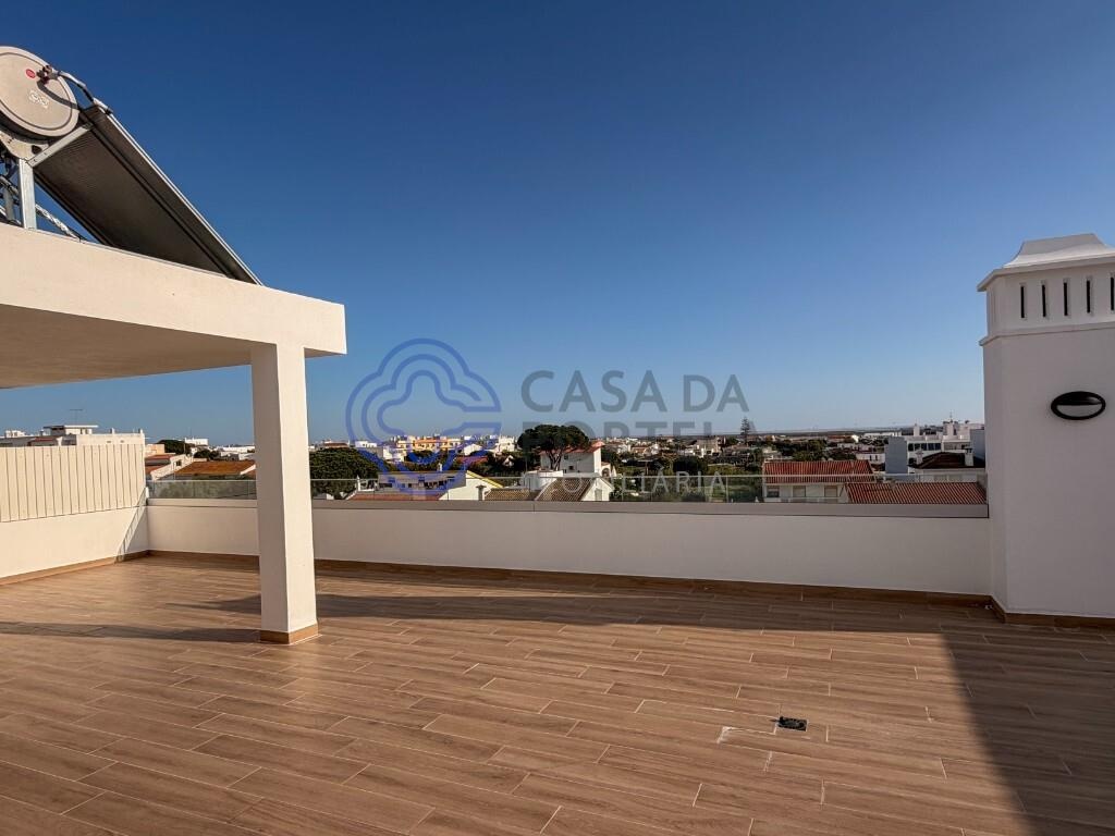 Rooftop com vista mar