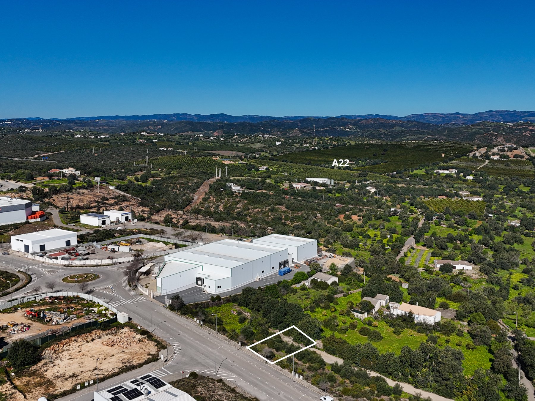 Zona industrial de Tavira